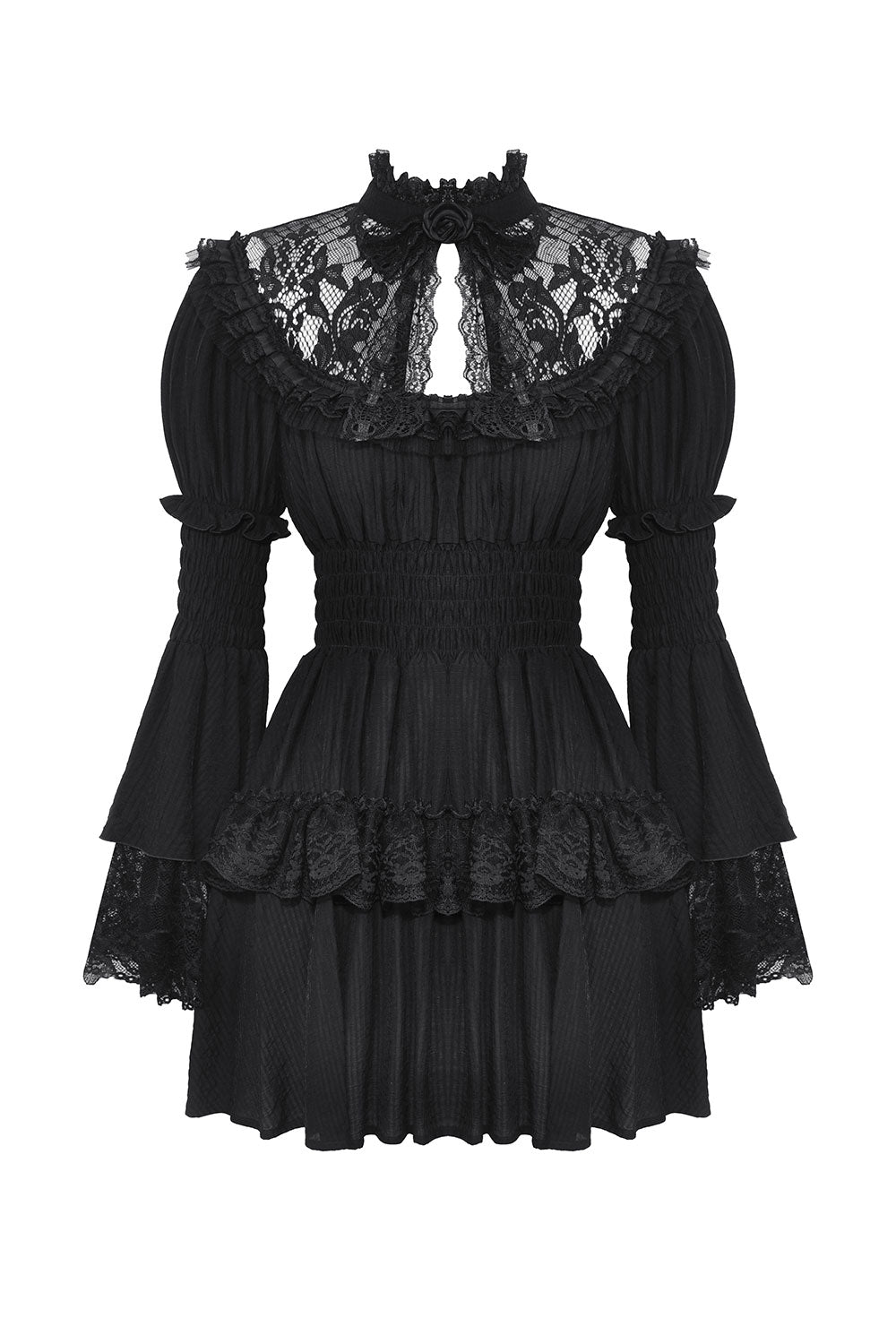 Dark In Love vintage inspired goth fashion doll dress