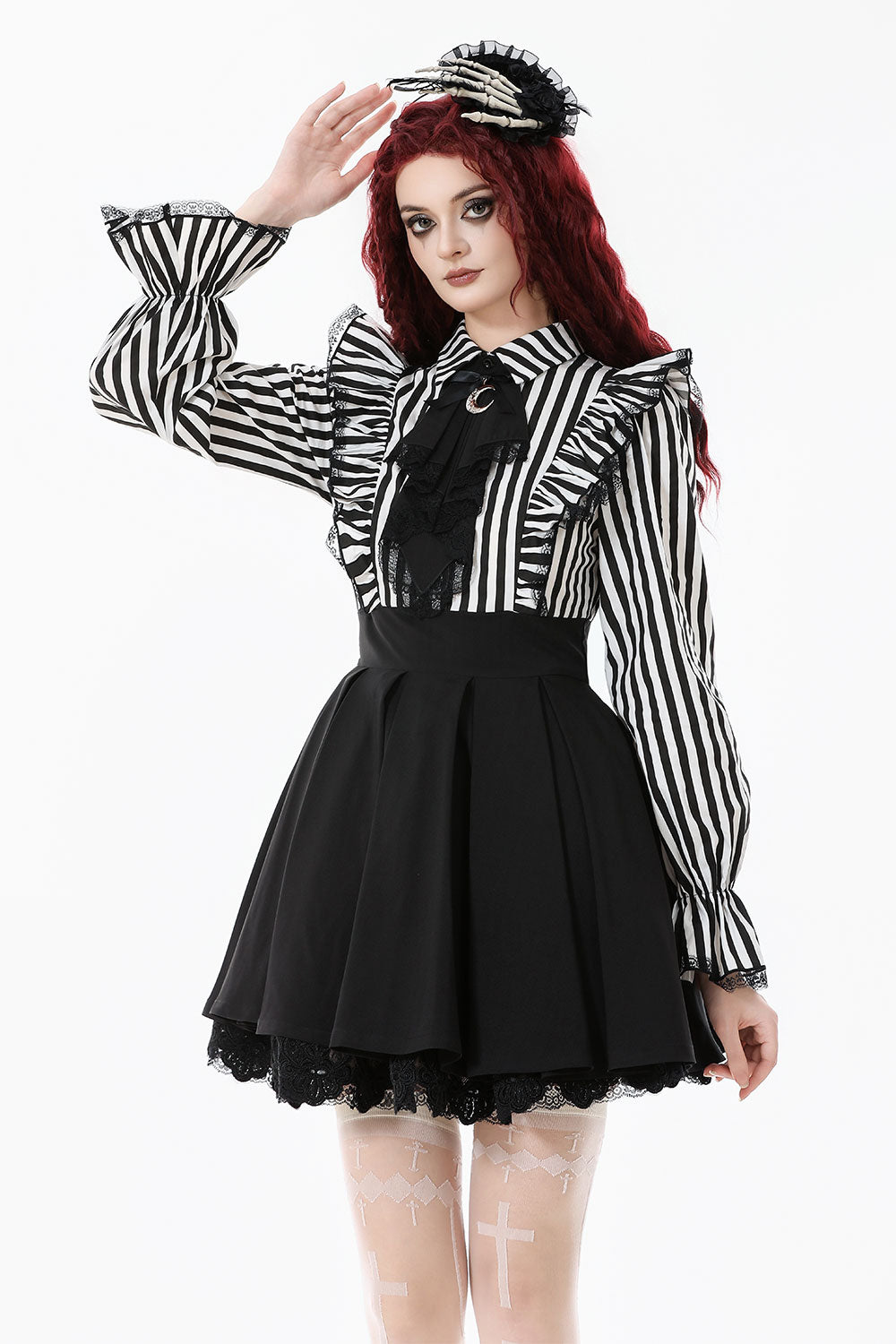 Dark in Love striped dress