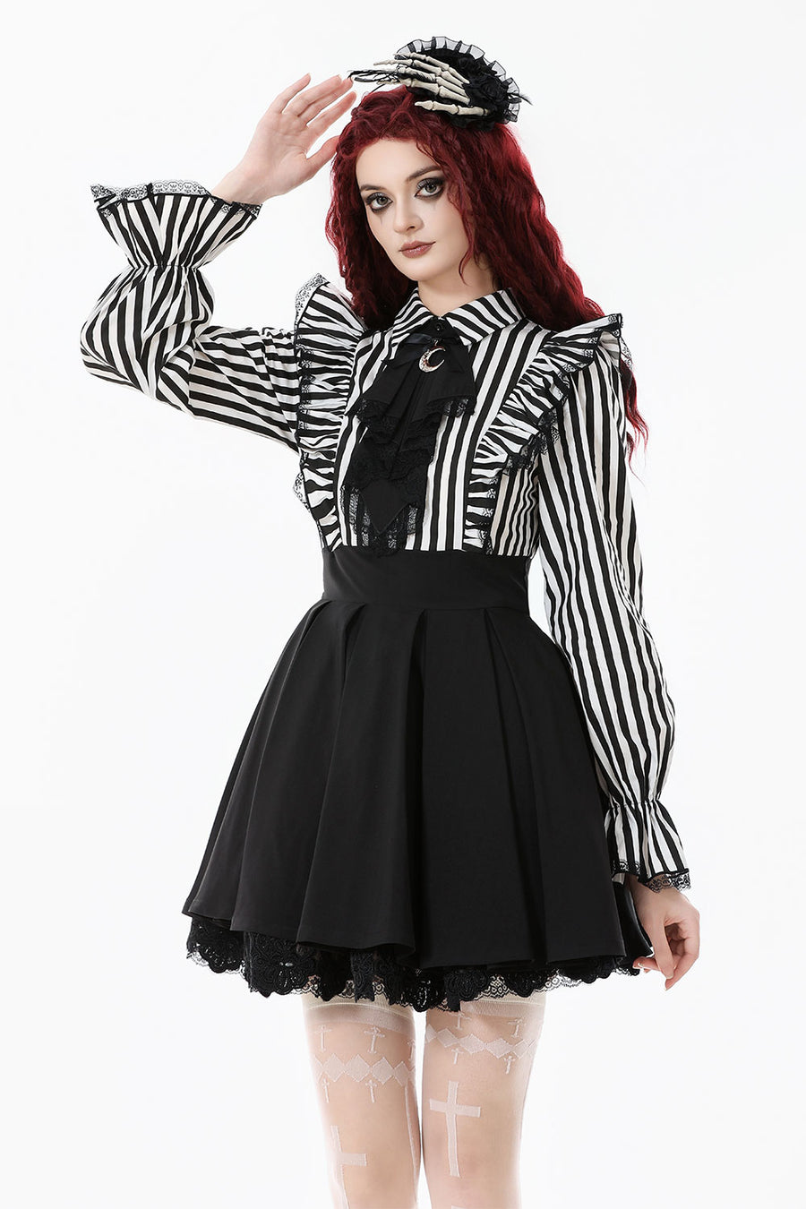Dark in Love striped dress