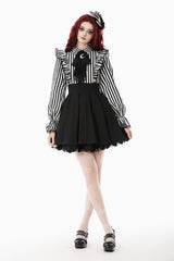 Goth womens steampunk style dress