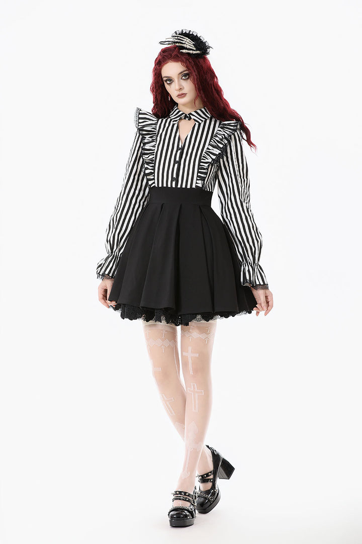 Long sleeve striped dress from Dark in Love