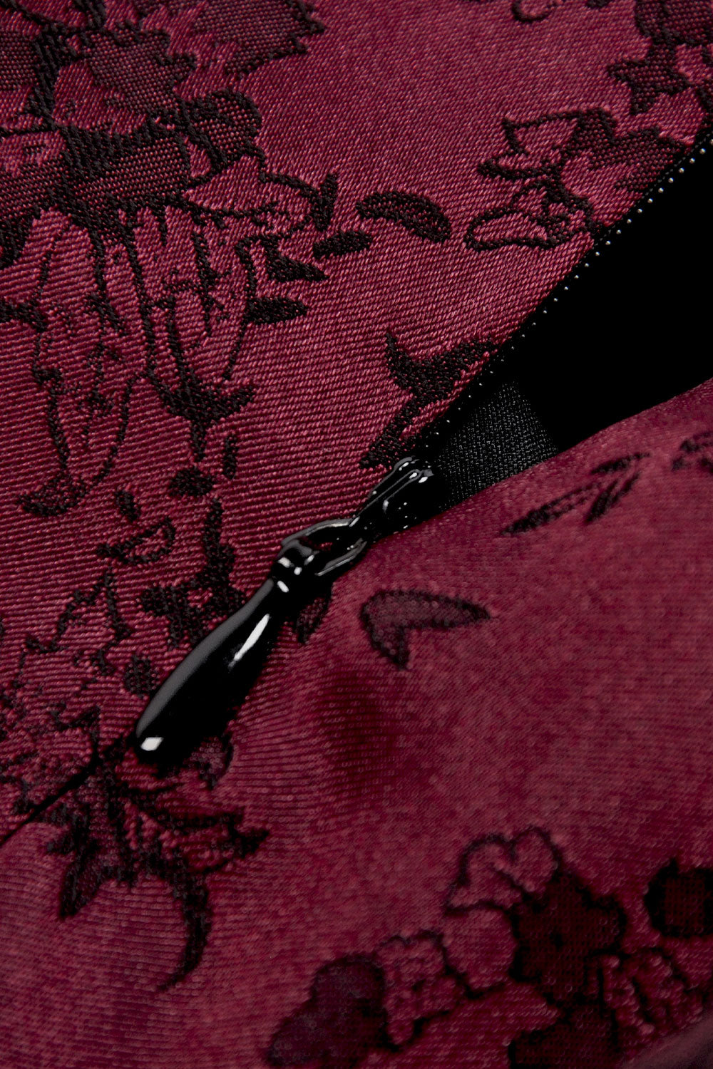 womens dress with lace detail and zipper