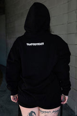 vampirefreaks branded goth hoodie 