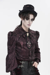 Mens goth style top hat