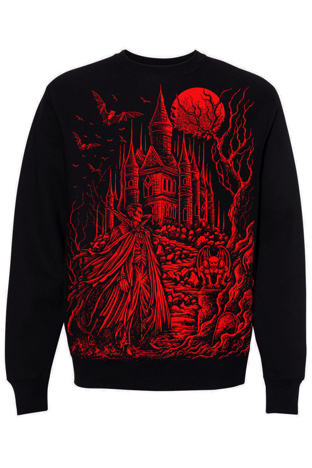 gothic vampire sweater