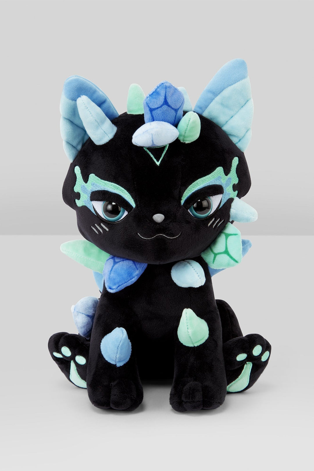 black cat plushie toy