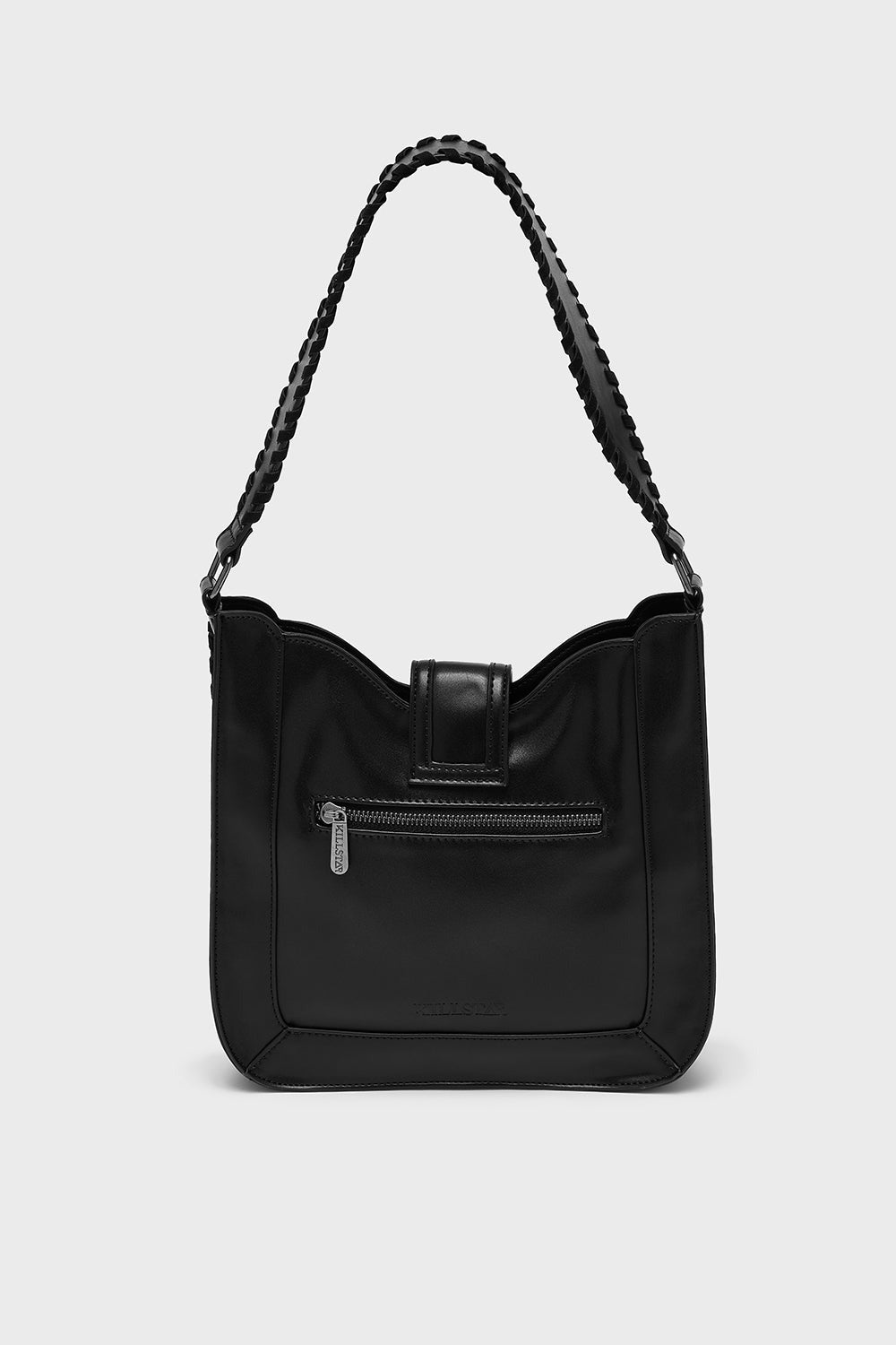 killstar boho gothic shoulder bag with scallop strap 