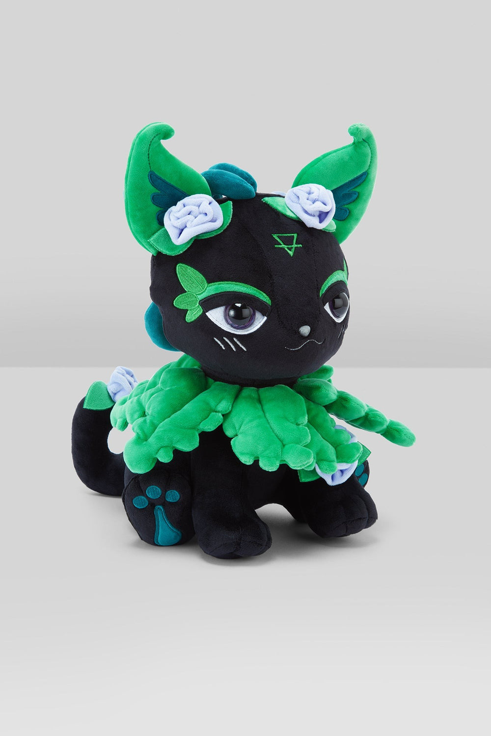 Black cat stuffed animal