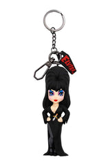 Mistress of the Dark Elvira punk vinyl keychain