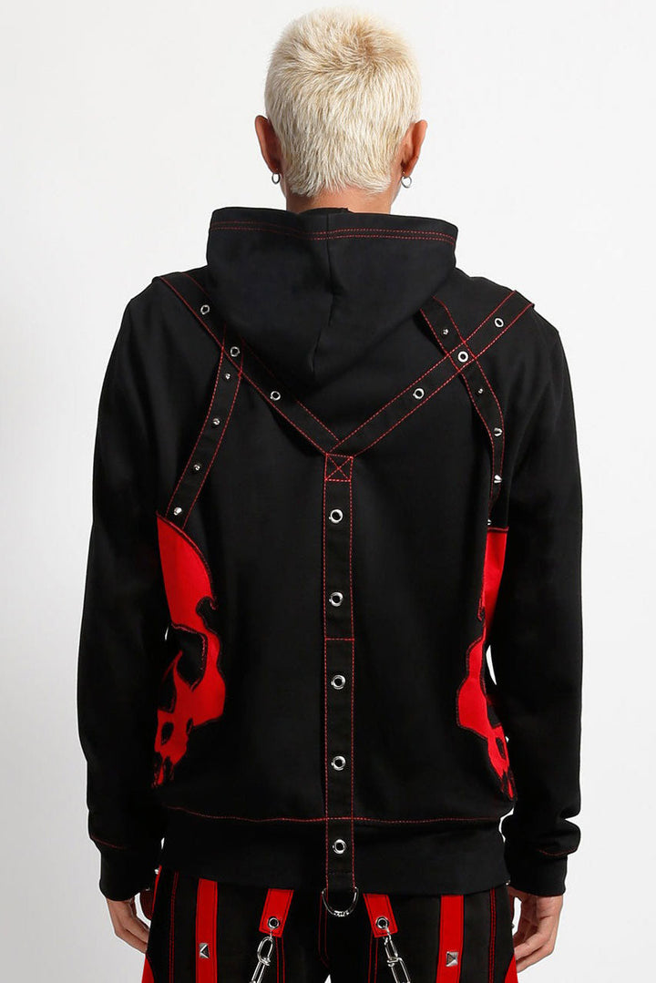 mens gothic hoodie