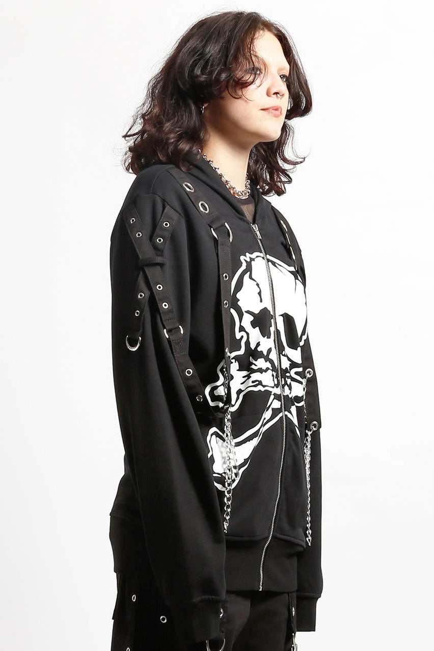 womens hoodie with chains