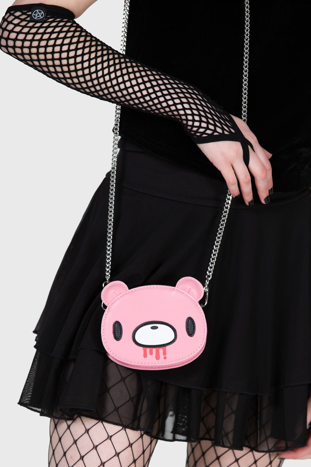 gothic gloomy bear handbag