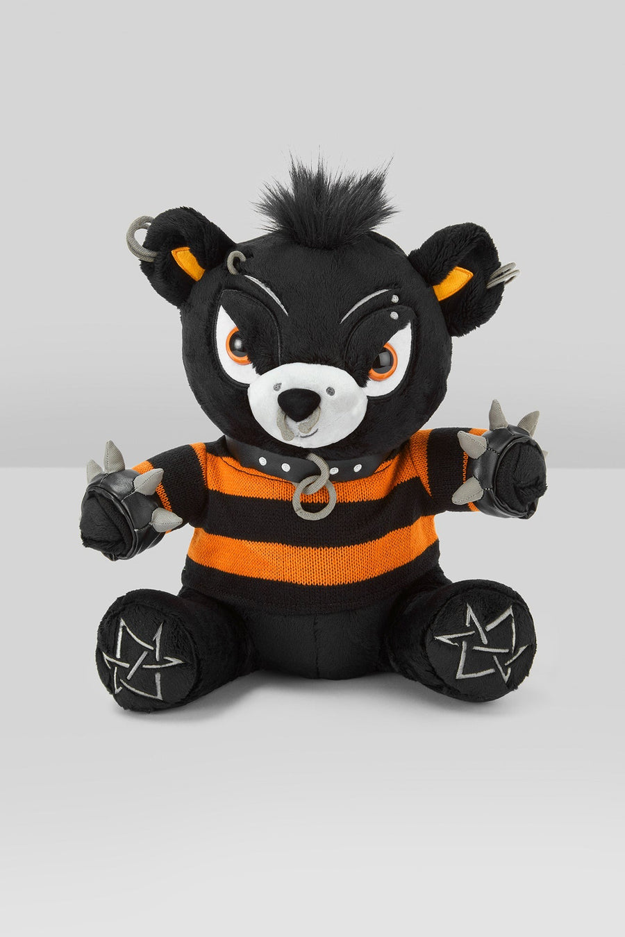 gothic teddy bear toy