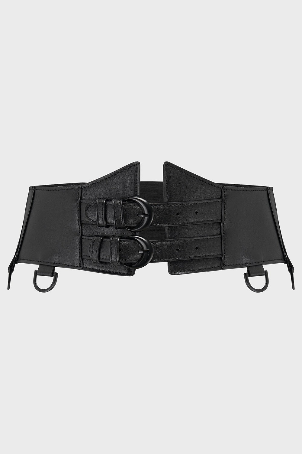 vegan leather corset belt by killstar