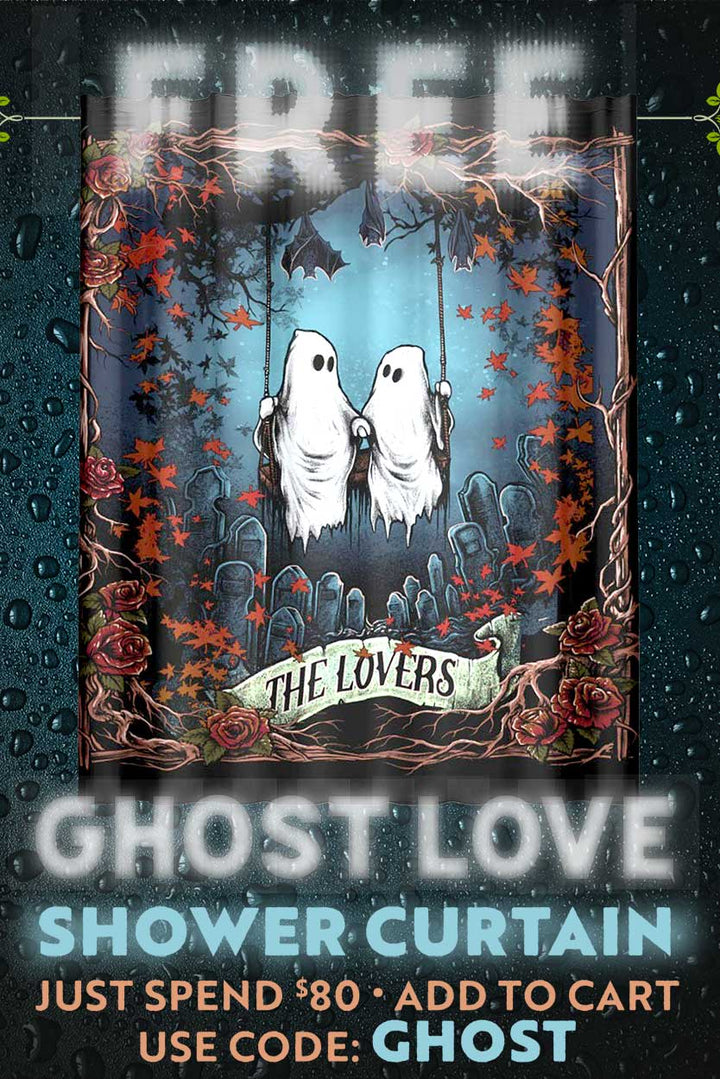 Ghost Love Shower Curtain