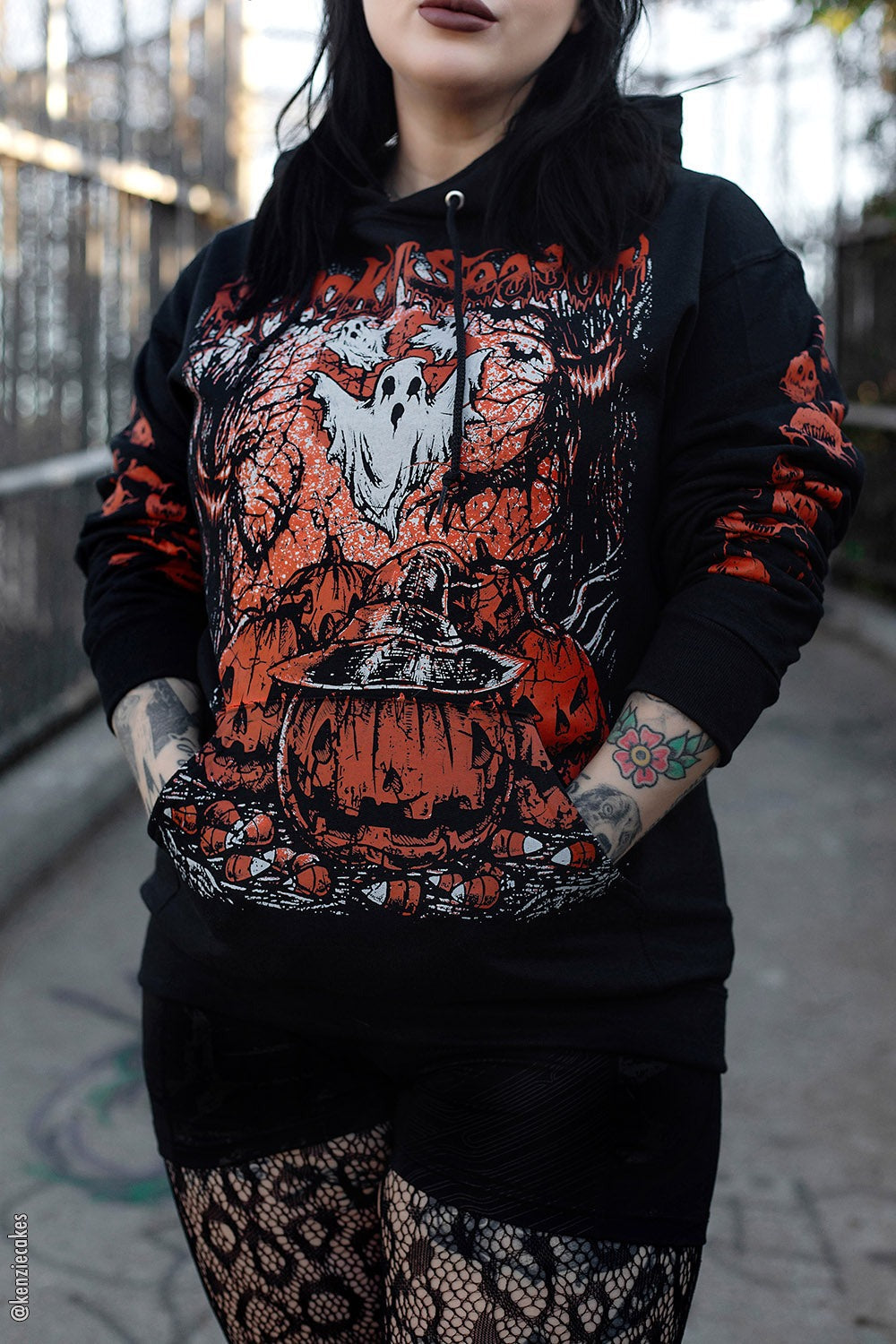 spooky unisex hoodie