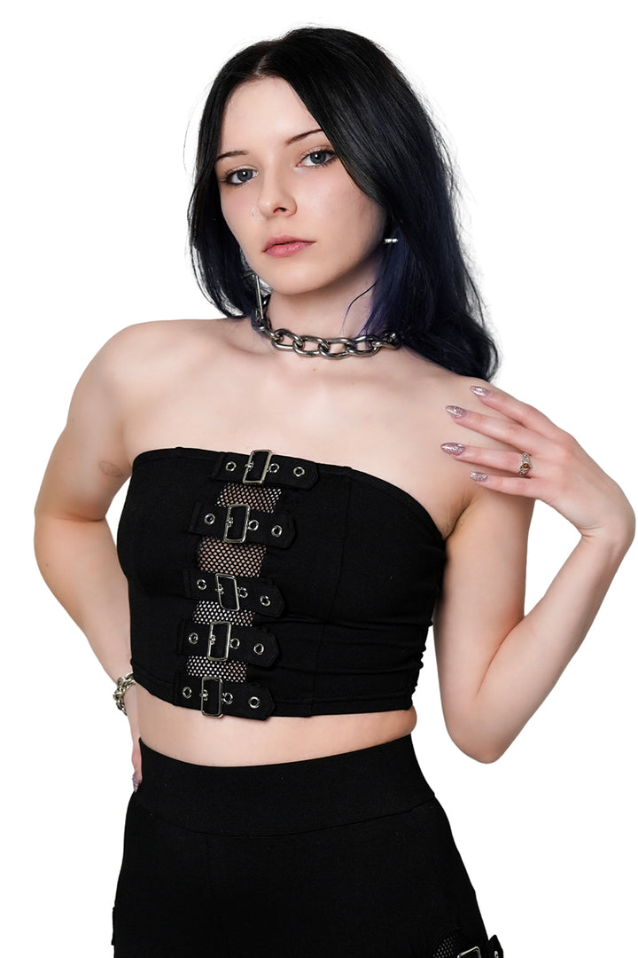 gothic tube top for women