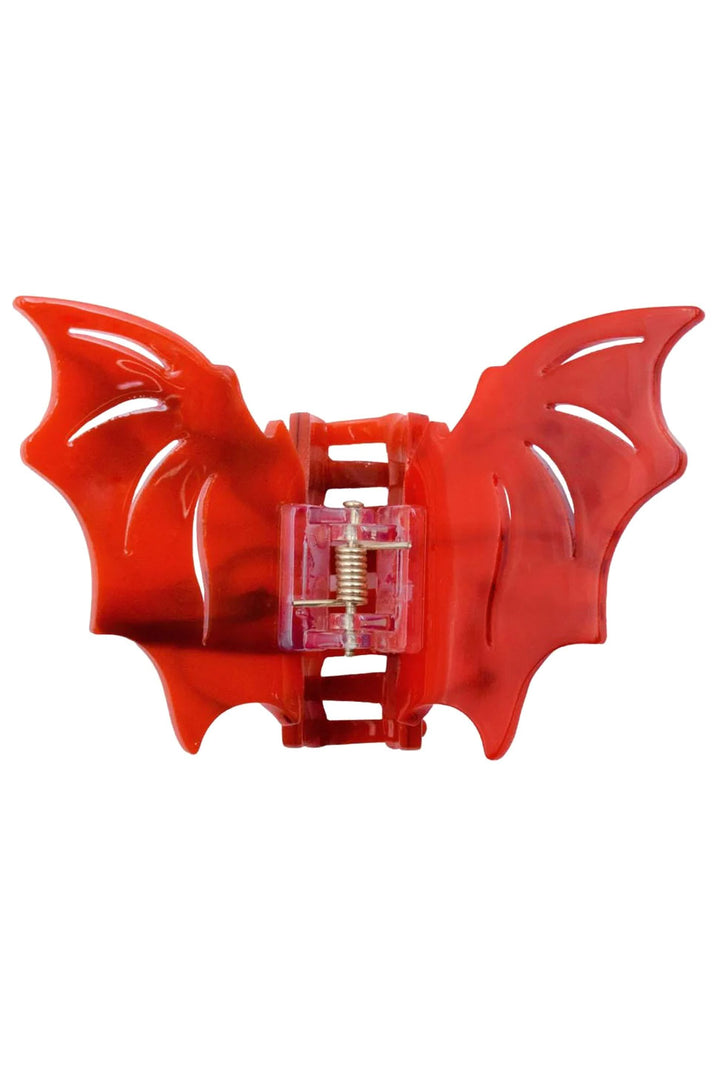 Bat Hair Claw Clip [MARBLE RED]