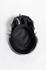 Pierced punk hat inside view