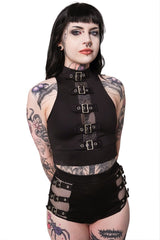 fishnet swimsuit by forest ink