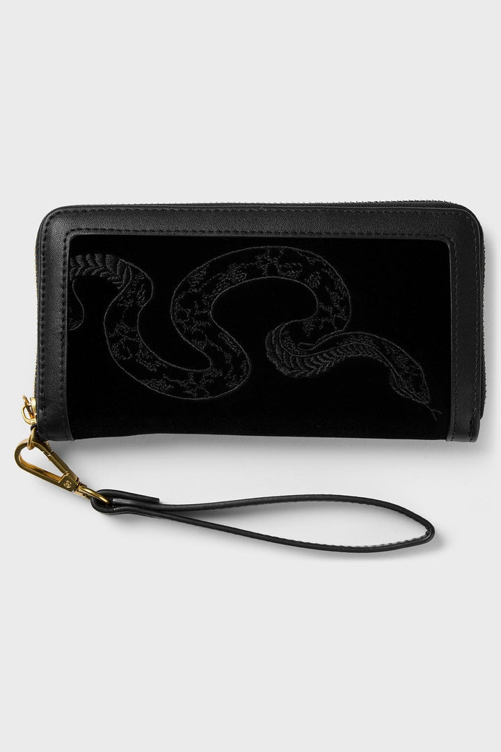 gothic snake wallet