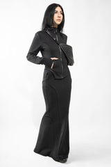 long maxi fishtail mermaid skirt