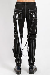 Pantalones Tripp Raider [negro/blanco]
