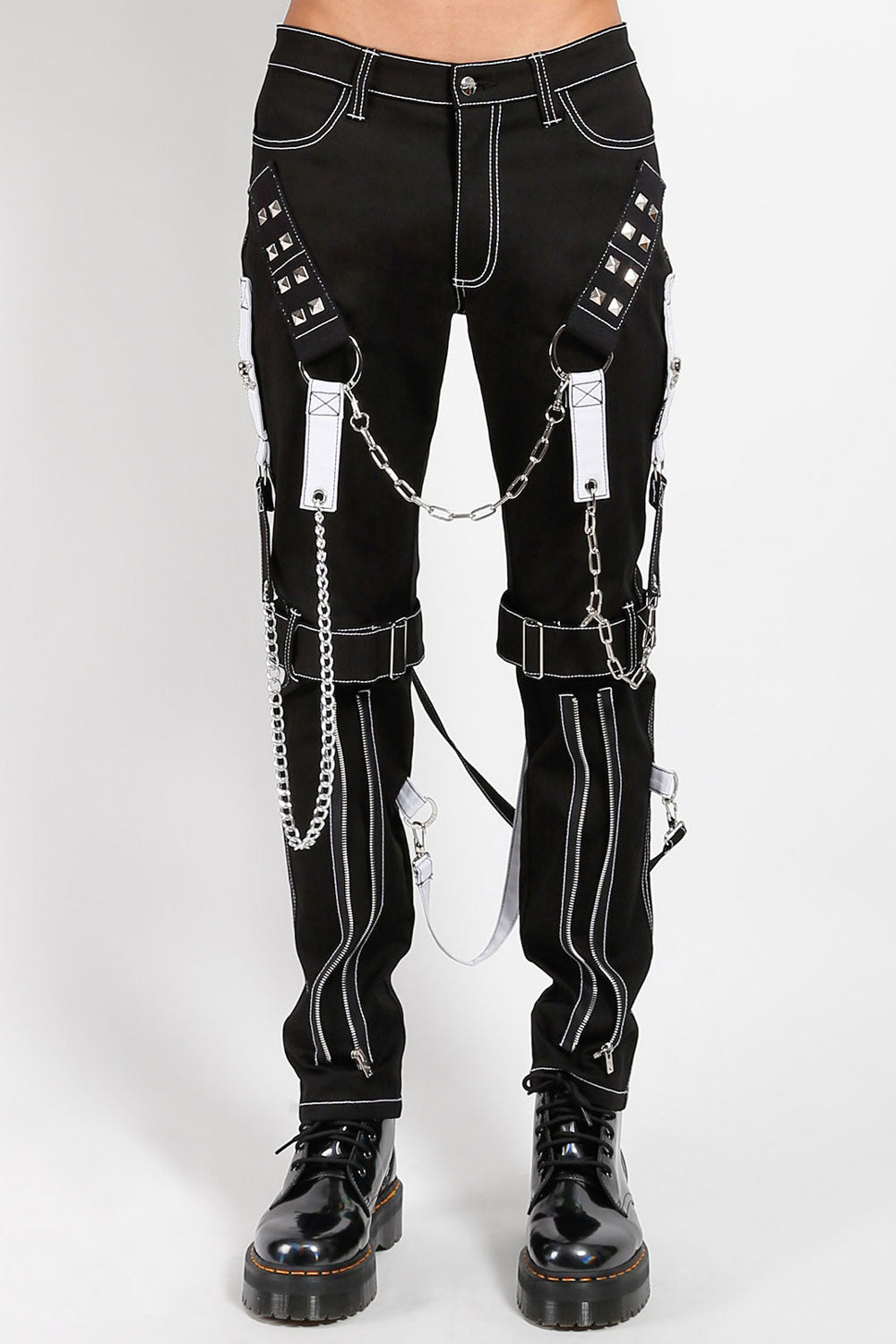 Pantalones Tripp Raider [negro/blanco]