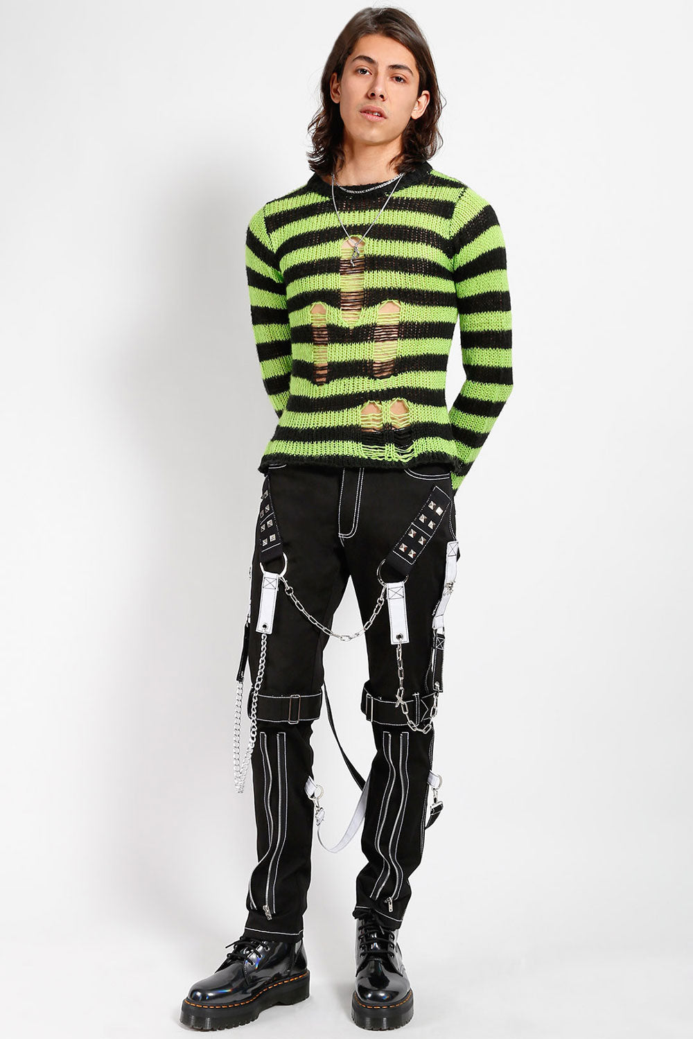 Pantalones Tripp Raider [negro/blanco]
