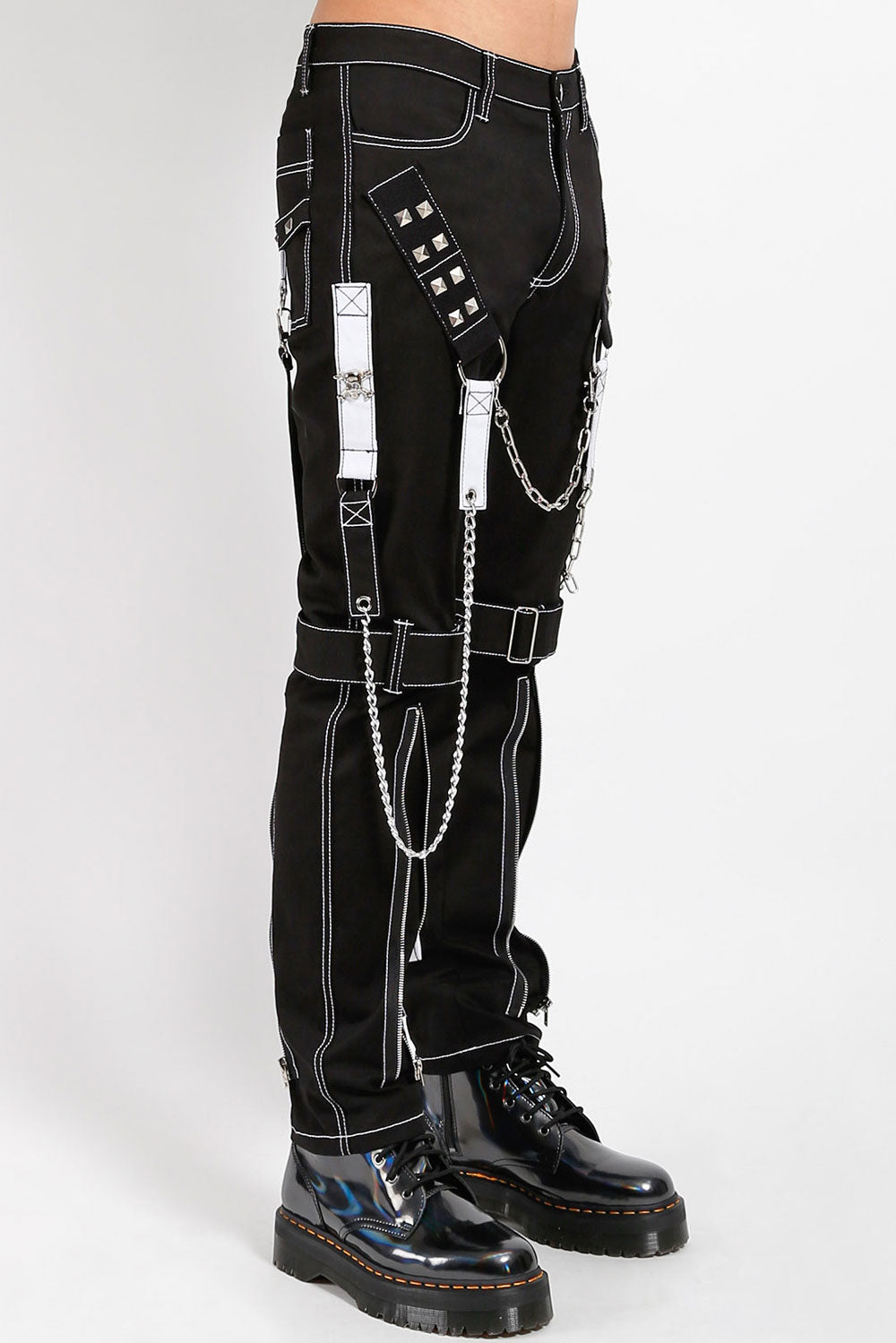 Pantalones Tripp Raider [negro/blanco]