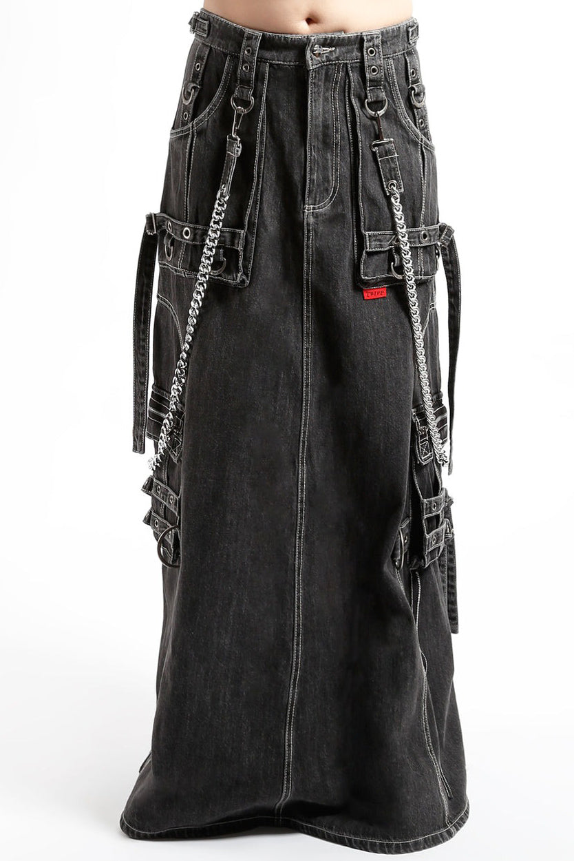 Tripp NYC Strength Skirt [BLACK DENIM]