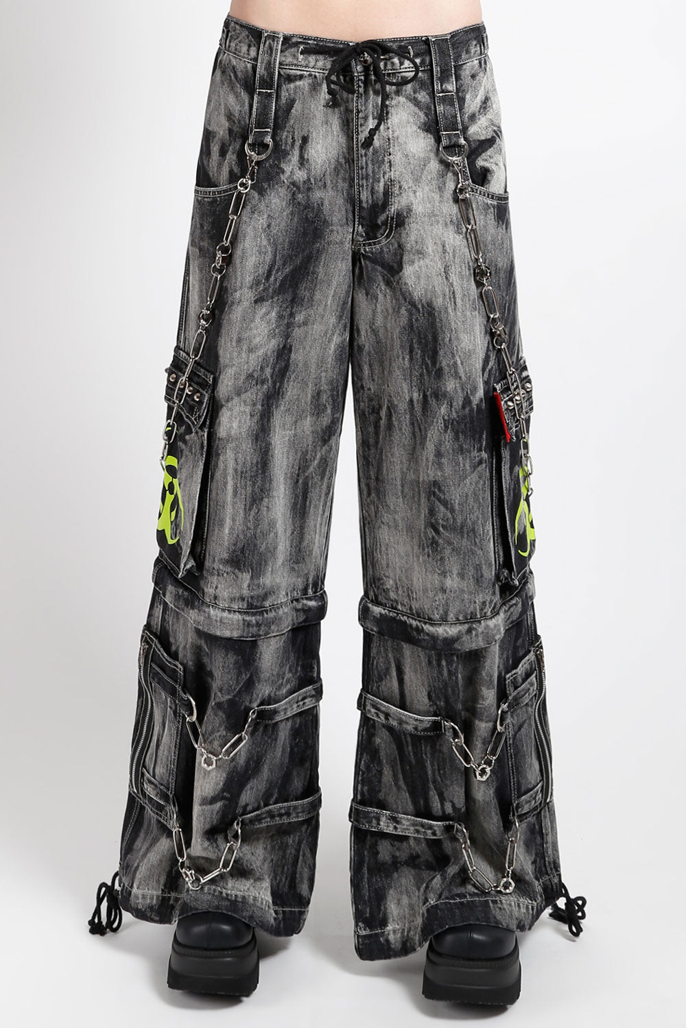 Tripp NYC Biohazard Pants [Black Denim Storm Wash]