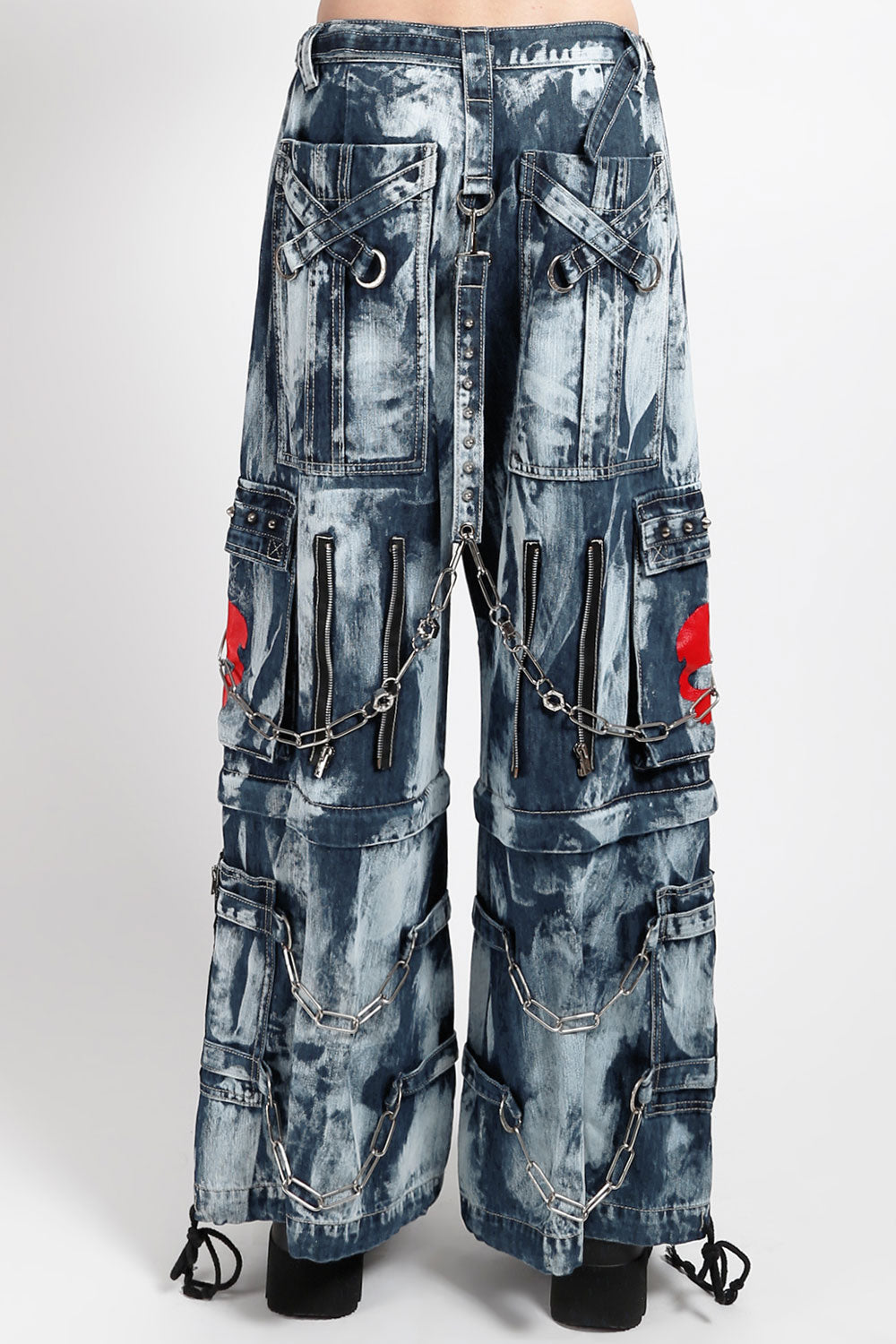 Tripp NYC Skull Pants [Indigo Denim Storm Wash]