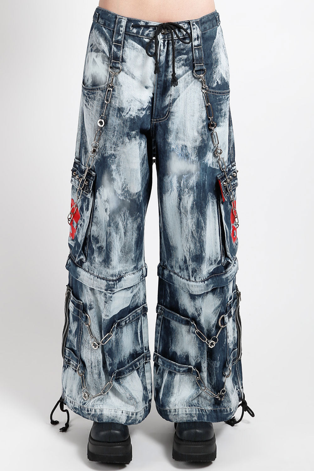 Tripp NYC Skull Pants [Indigo Denim Storm Wash]