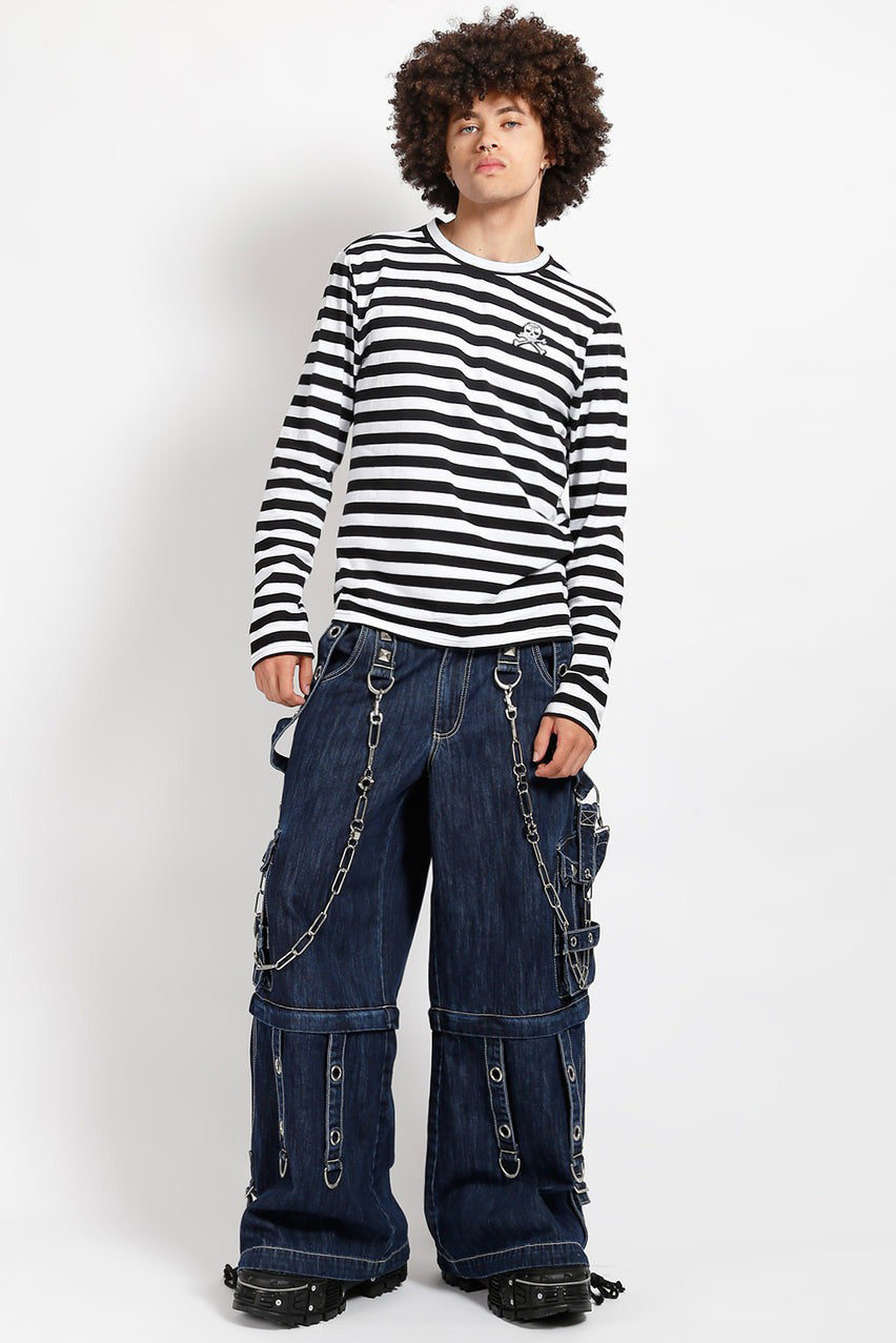 tripp nyc baggy blue jeans