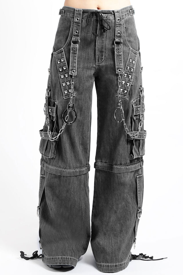 Tripp NYC Lock Up Pants [BLACK DENIM] – VampireFreaks