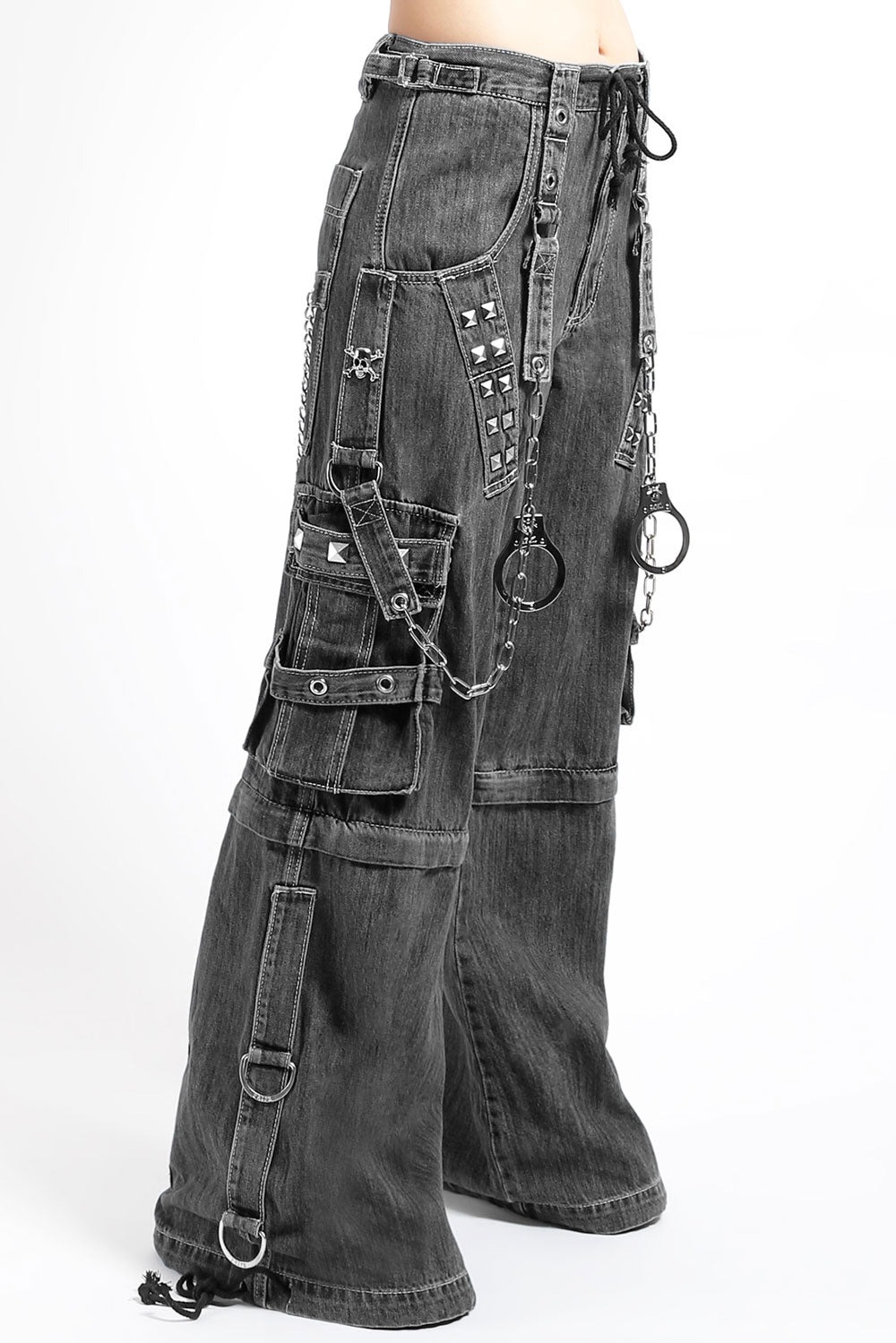 punk studded punk pants plus size womens