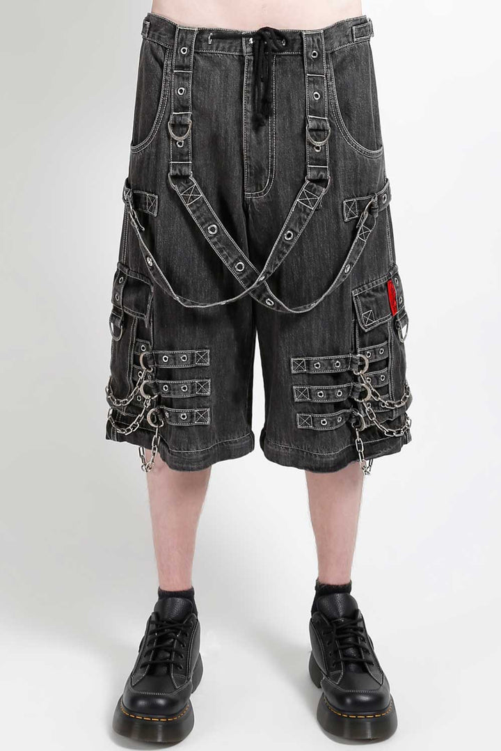 Tripp NYC Devil Skull Pants [Black Denim]