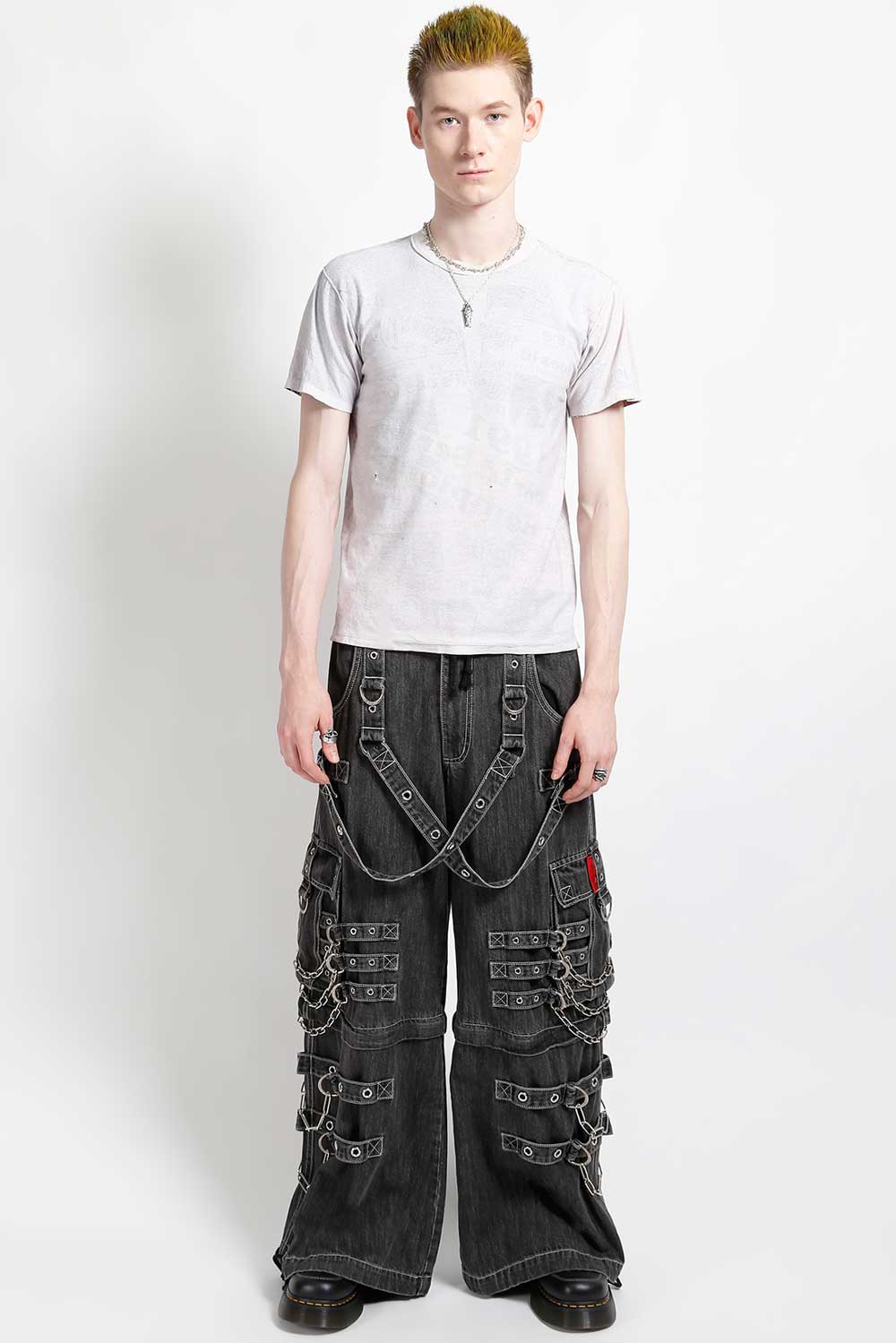 Tripp NYC Devil Skull Pants [Black Denim]