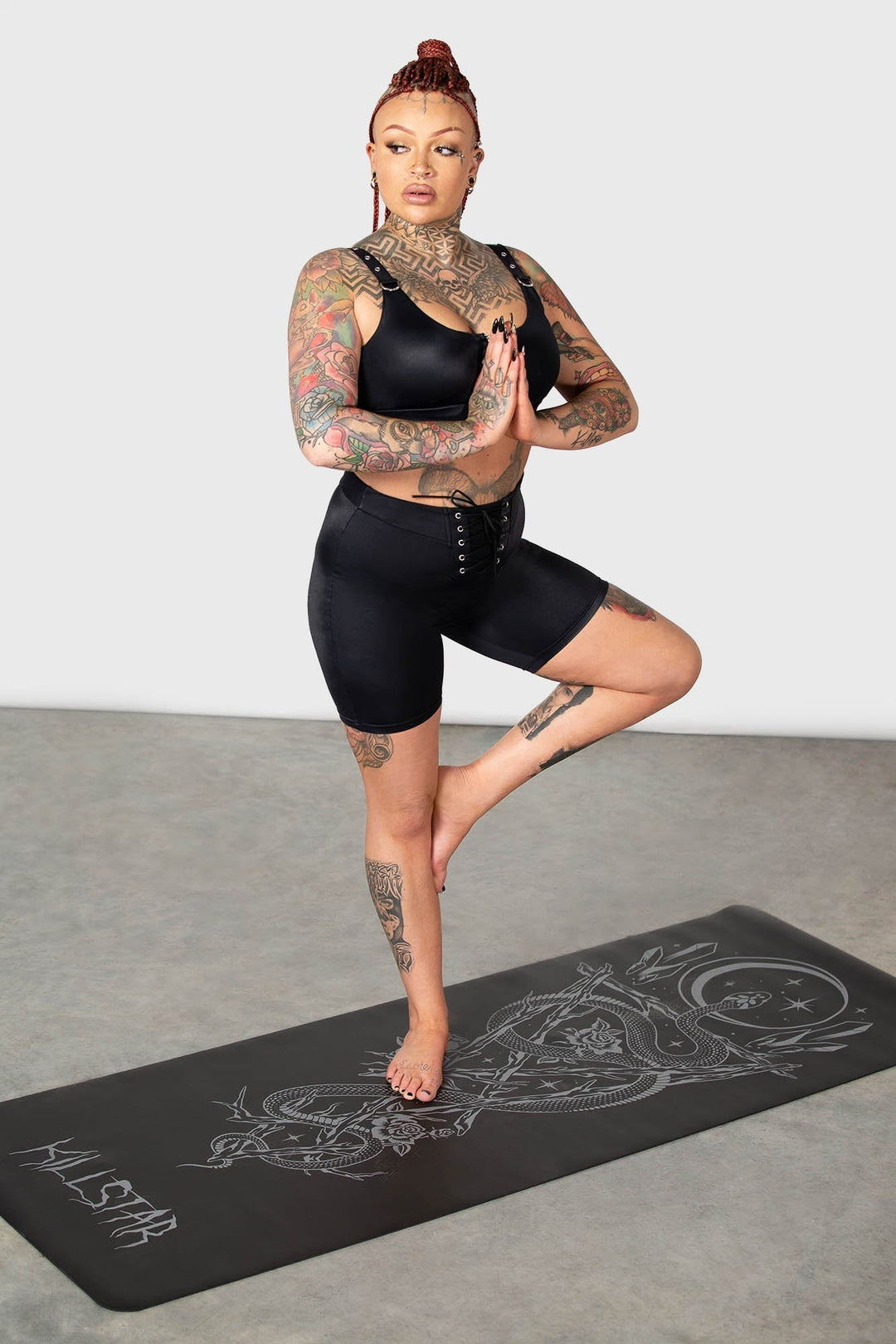 goth yoga mat