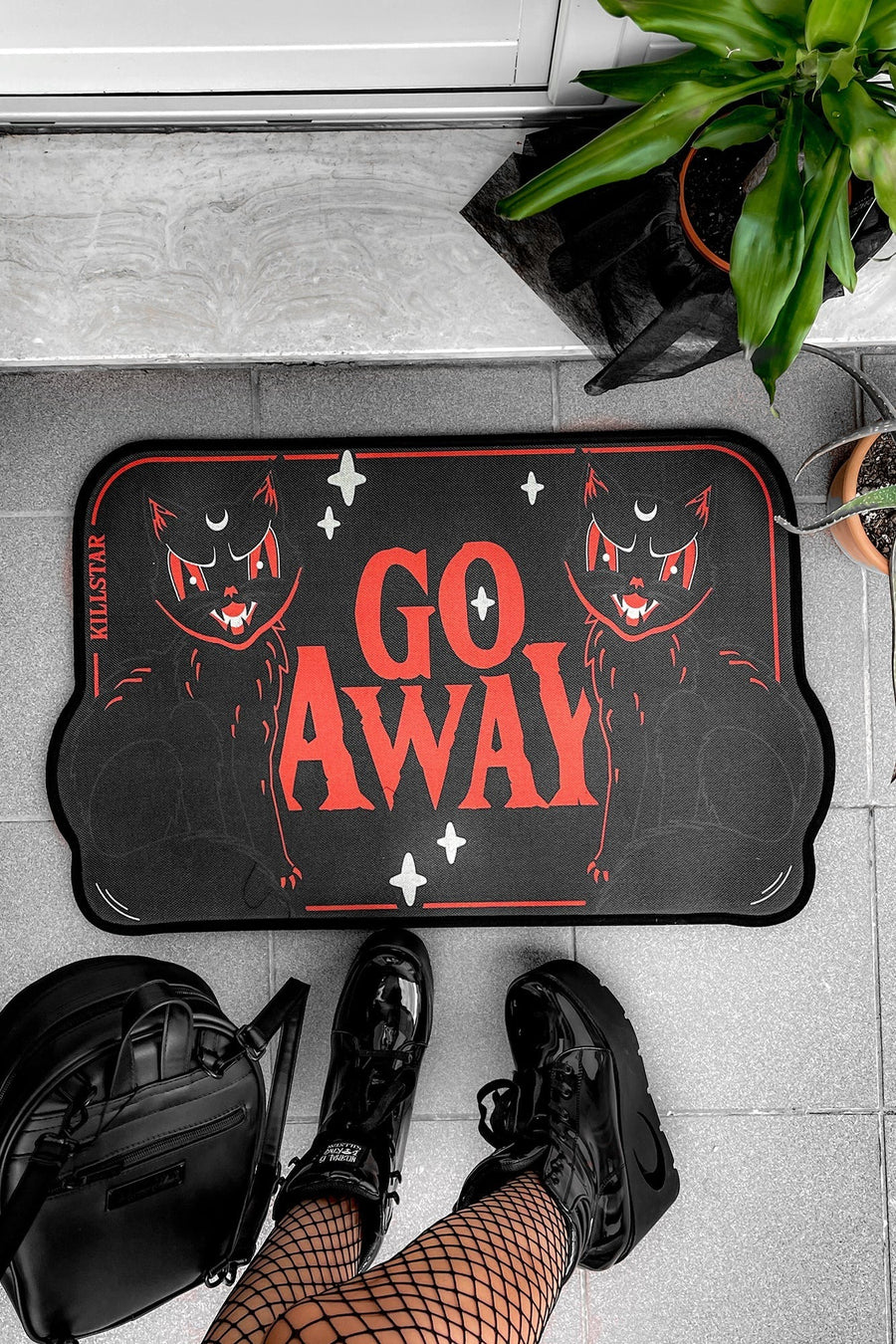 goth doormat