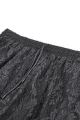 Womens long skirt with floral details