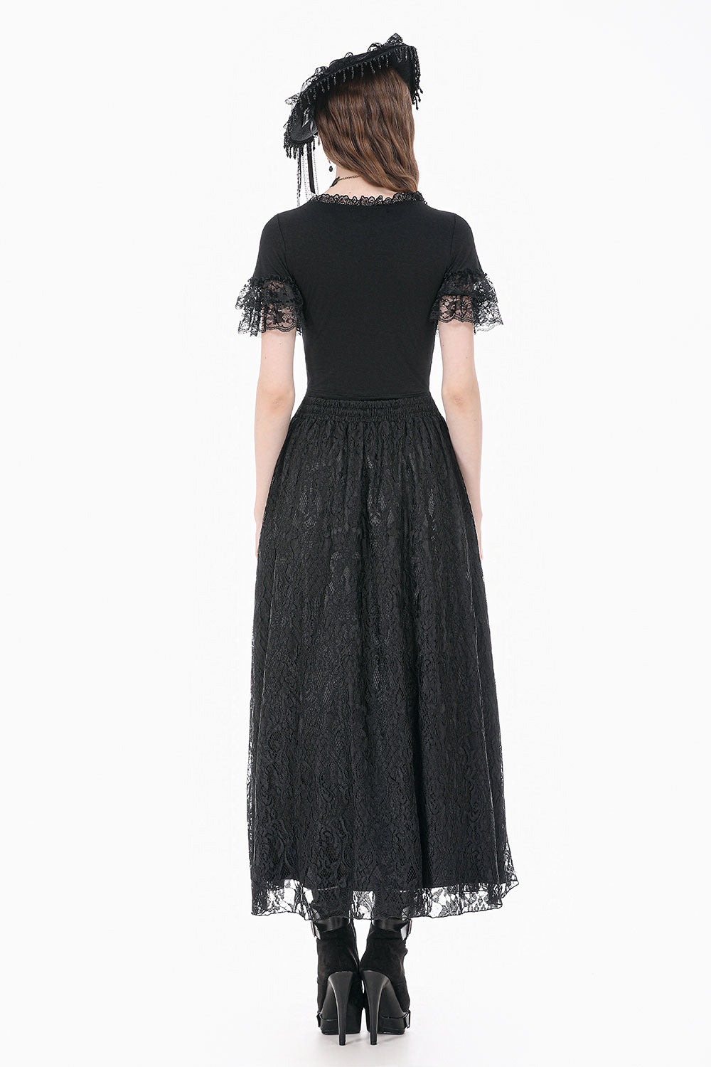 Dark in Love womens lace skirt