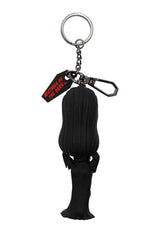 Emo keychain of Elvira from Kreepsville