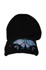 Luna moth hat on white background
