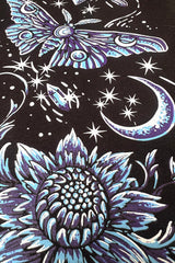 enchanting magical dark fairycore lunar moth pants