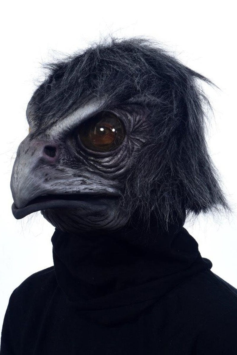 Ravenous Raven Mask w/ Moving Mouth