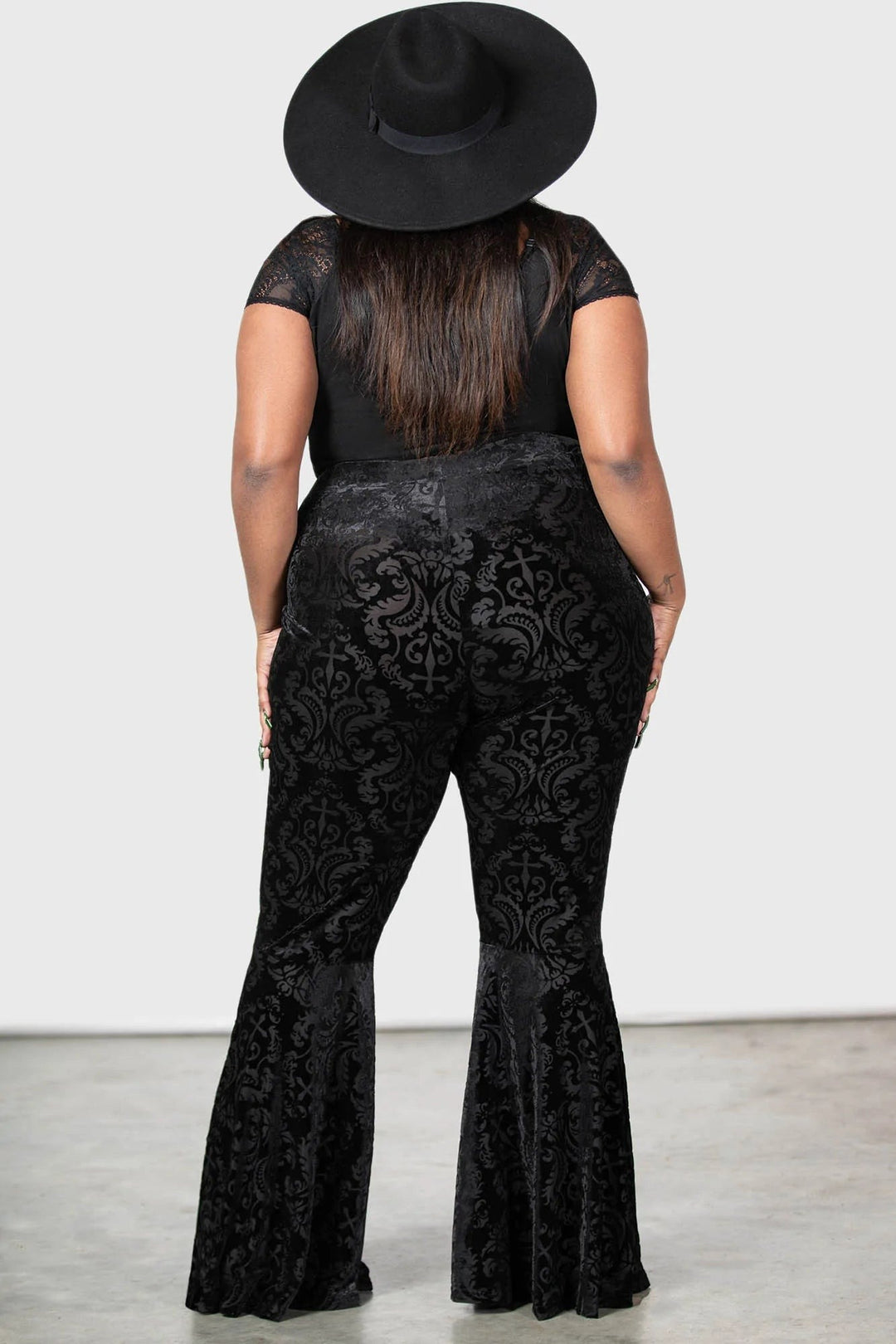 womens plus sized bell bottoms