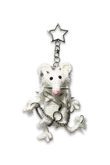 Punk mouse keychain from Nothing Here