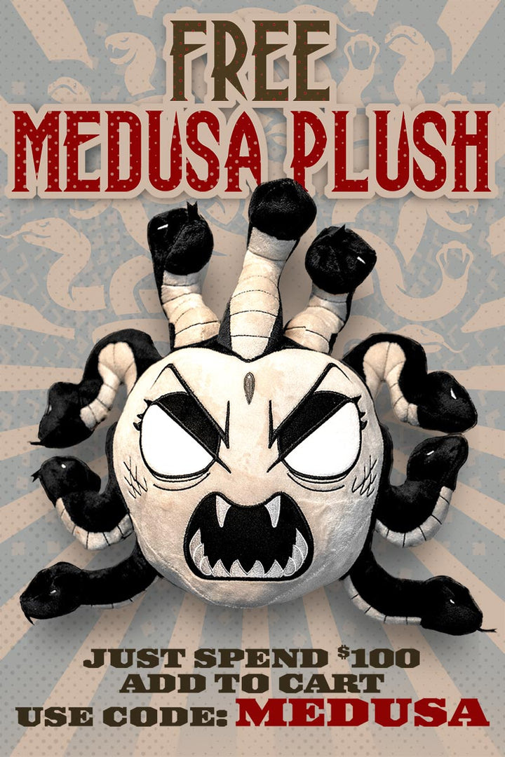 Medusa's Head Plush Toy